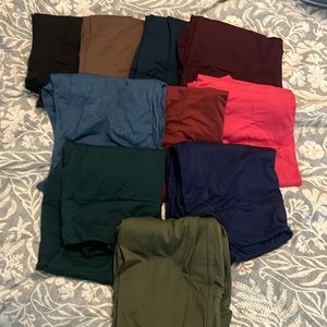 Solid LuLaRoe Leggings in Various Colors